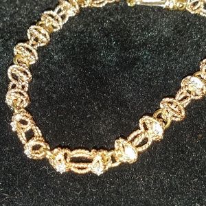 Roberto Coin Single Lattice strand bracelet